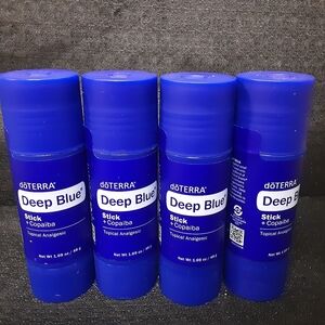 doTERRA Deep Blue Stick in Bold Blue,4 New Sticks